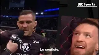 Poirier arremete contra McGregor tras victoria Vencí a esta escoria  UFC264 Subtitulado