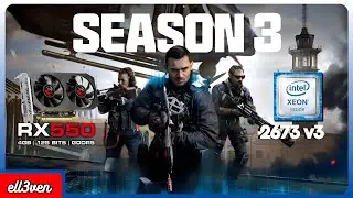 Cod Warzone 3.0 benchmark Xeon 2673 v3 + Rx 550 4gb PCYES 1366x768 16:9