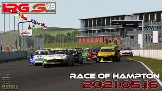 rFactor 2 - IRG V8 SuperCars 2021. Race of Hampton. Visit : http://irg-world.com