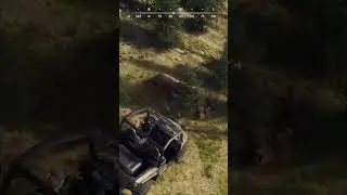 Herd Managing Bison with the UTV 👀😂 