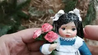 Ватная игрушка Первоклашка