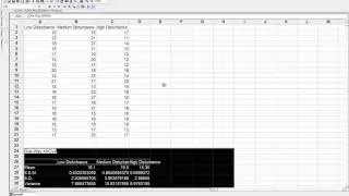 ANOVA in KyPlot (freeware)