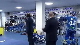 Победная раздевалка после матча с «Салаватом Юлаевым»