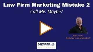 Law Firm Marketing Mistakes 2