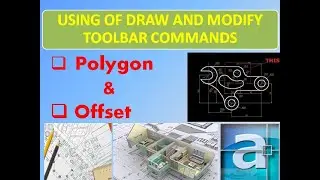 How to use polygon command, how to use offset command, Designing ArT FuN & EntertainMent