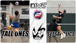 Never Tip on GAME POINT 😅 | Tall Ones vs Setsaholics (IVL Men's Open 2025 Round 1)
