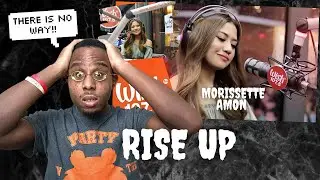 FIRST TIME EVER HEARING MORISSETTE AMON! - “Rise Up” on Wish 107.5 Bus