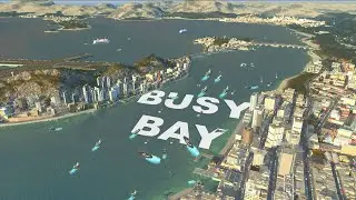 I've Never Seen Such A Busy Fishing Bay | Cities Skylines