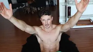 Jake Mast P90X Ab Ripper X Workout (Enable Closed Captions for Rep Counter! 💪)