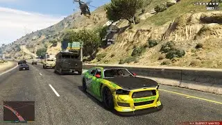 GTA 5 [R.D.E. 3.1.7 Expansion] - Mission Row Police Station Assault  + 6 Star Police Chase Escape