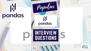Popular Pandas Interview Questions!✨