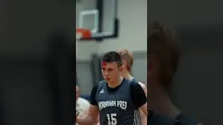 Eli Ellis takes a huge hit vs Life Christian Academy. 