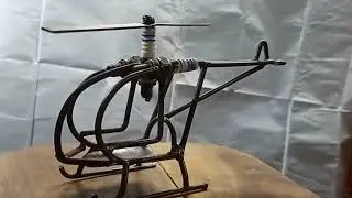 Making an Incredible Helicopter at Home | Amazing metal work