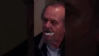 “¡No te rías! Esto no es un reality TV.” Jack Nicholson en su papel como Frank Costello.
