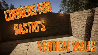 Sons of the Forest: Corners for Bastio's vertical walls!