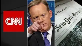 IT HAPPENED: New York Times and CNN Barred from Attending Press Briefing!!!