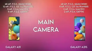 Samsung Galaxy A51 vs Samsung Galaxy A21s comparison