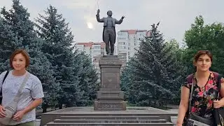 Утренняя прогулка в Алматы вниз по Назарбаева (Фурманова) от Аль-Фараби до Сатпаева #walkingtour