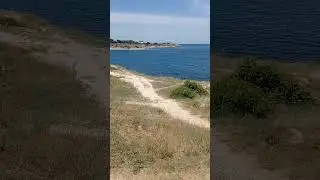 Башни Херсонеса и Черное синее море в,Севастополе 2024