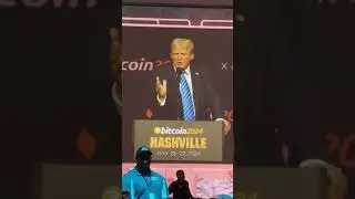 Trump Vows to Tackle Inflation and Tax Burdens at BTC Conference 2024! #Inflation #taxburden #btc