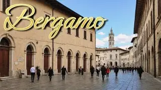 Bergamo Città Alta / Bergamo Old Town, Italy / Bergamo Altstadt, Italien / Бергамо, Италия