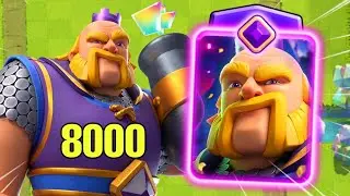 Камбэк на 8000 кубков! Встретил в глобале двойника / Clash Royale