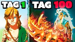 Ich habe 100 Tage in Zelda: Tears of the Kingdom Überlebt