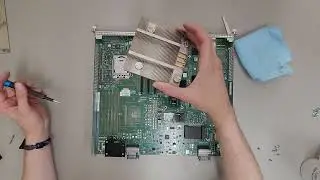 Partial disassembly of a Cisco ASA 5585-X Adaptive Security Appliance 