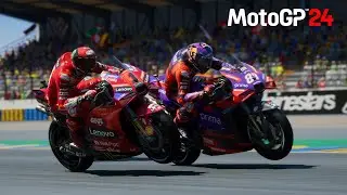 MotoGP 24  | Francesco Bagnaia | Le Mans | Gameplay | NO COMMENTARY