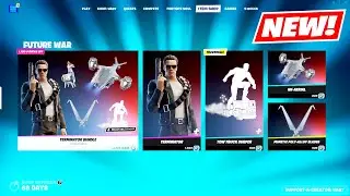 NEW Terminator Bundle & Emote Item Shop Fortnite!