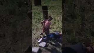 Jangan pernah kalian mengganggu anak ini di RDR2 #shorts