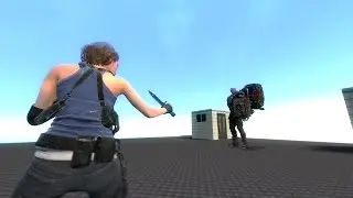 #39 Обзор модов Garry's Mod. Jill Valentine из Resident Evil 3 remake.