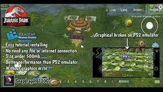 Jurassic Park: Operation Genesis Gameplay Android | Install + Settings Exagear V4.7 by.ajay