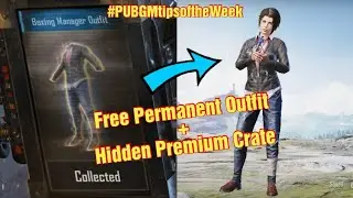 How to Get PERMANENT Boxing Manager Outfit PUBGM + Free Premium Crate