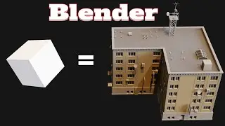 How is this??? Building cities has become easier in Blender