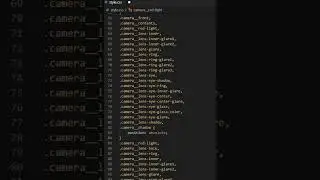 3D Camera icons | HTML and CSS  