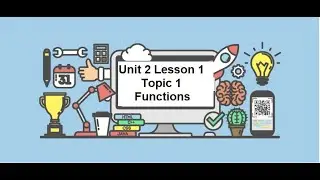 Functions 1 - Using pre-defined functions