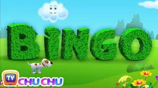 BINGO Dog Song   Nursery Rhyme With Lyrics   Cartoon Animation Rhymes