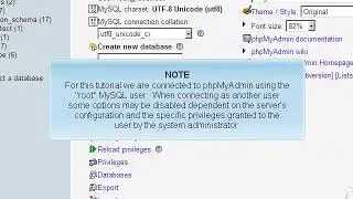 Exporting a MySQL Database via phpMyAdmin