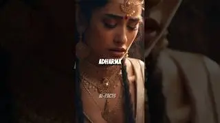 🤯 Do you know that Draupadi Vastraharan, is an important episode in the Mahabharat.? 