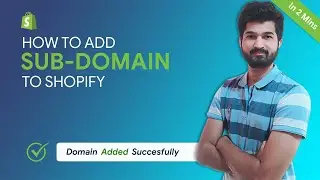 Add Subdomain to Shopify | Fastcomet Hosting to Shopify