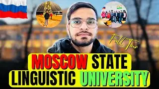 MSLU Moscow 🇷🇺 University Full Tour 🥰🤩