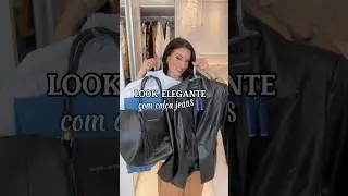 Elegante com calça jeans. LINKS pedir comentários. #lookdodia #calça #jeans #blazer #elegante #moda