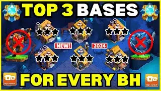 Top 3 Best Bases for Every Builder Hall in Clash of Clans!