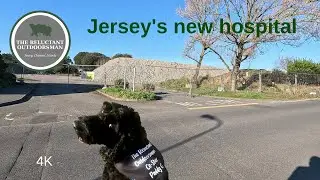 A walk to the back (and front) of Jersey's new hospital site #jersey #walking #vlog
