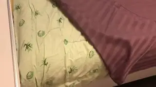 Как одеть пододеяльник за 1 минуту