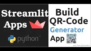 QR Code Generator App with Streamlit and Python