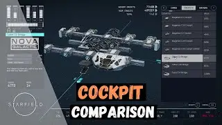 Starfield Tips | COCKPITS Compared!