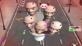 New Skibidi Toilet Game IOS Android Skibidi War Gameplay