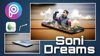 3D Effect image editing tutorial 2020 | PicsArt Photo Editing Concept by Soni Dreams
